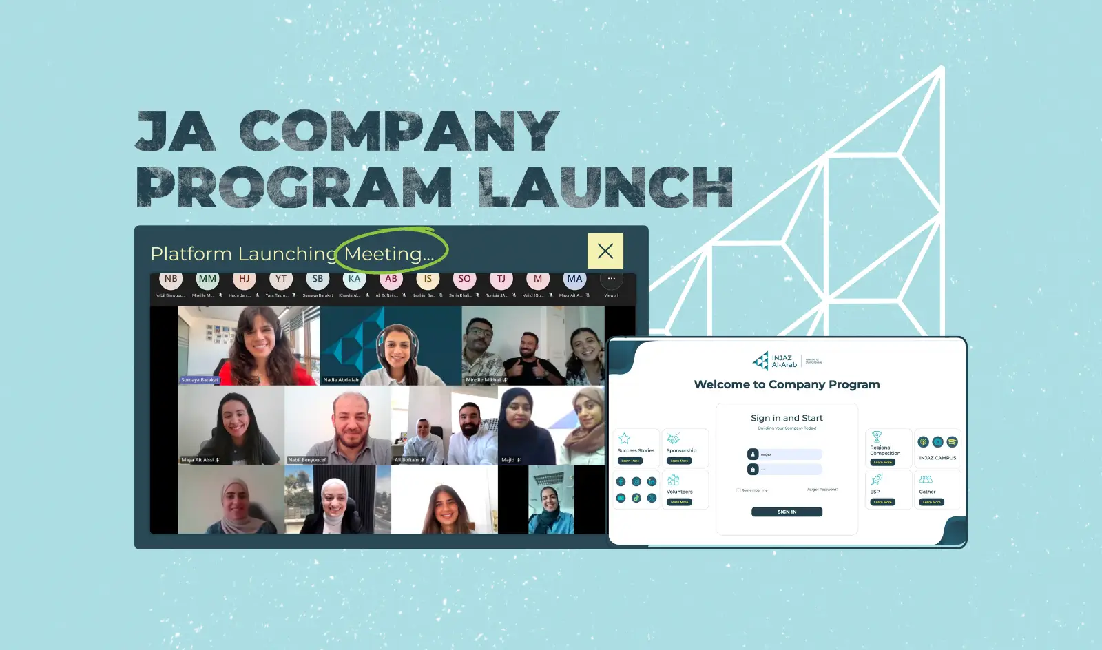 INJAZ Al-Arab Unveils New Platform for JA Company Program